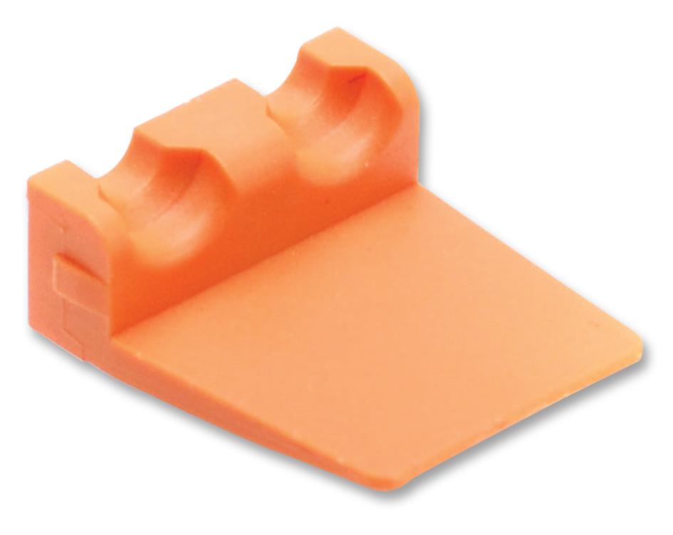 AWP-2P WEDGELOCK, 2 WAY, ORANGE, THERMOPLASTIC AMPHENOL SINE/TUCHEL