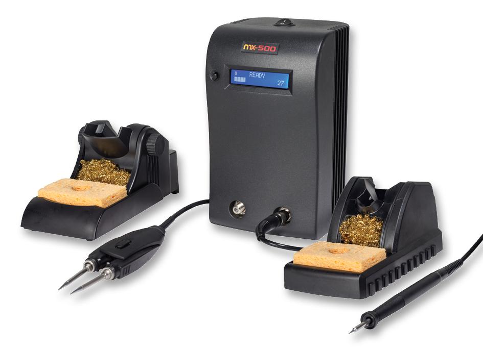 MX-500SPT REWORK STATION, 2 CHANNEL, 40W, 240V METCAL