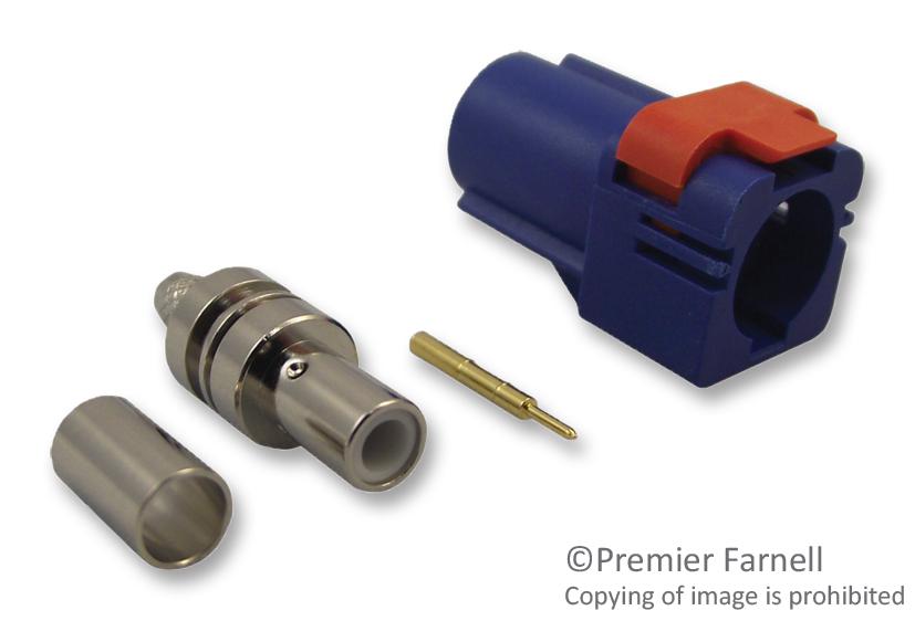 73403-6282 RF COAX CONN, FAKRA, JACK, 50 OHM, CABLE MOLEX