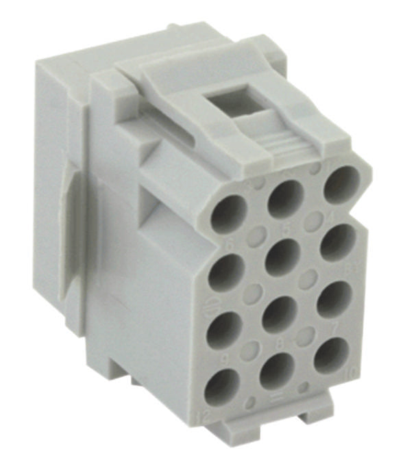 SMS12R3 RECTANGULAR POWER HOUSING, RCPT, PANEL SOURIAU-SUNBANK / EATON