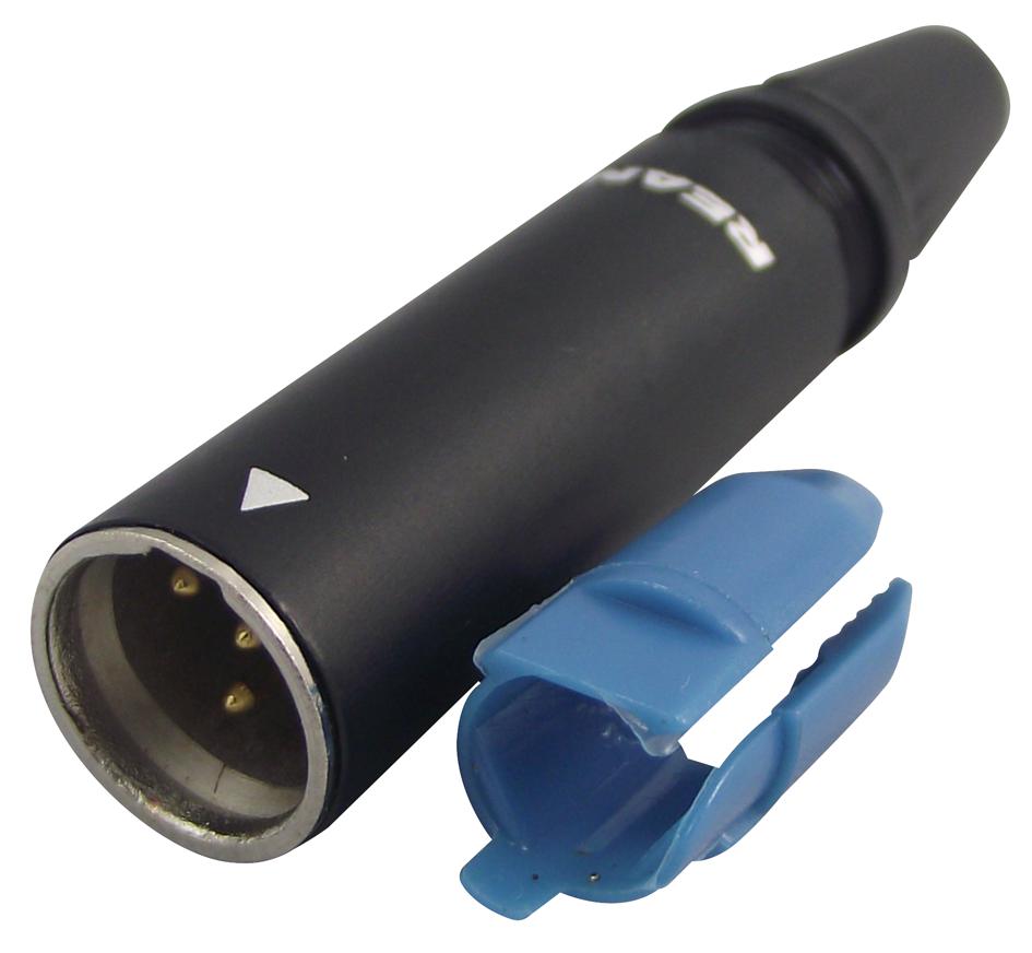 RT4MC-B CONNECTOR, XLR, PLUG, 4POS, CABLE REAN