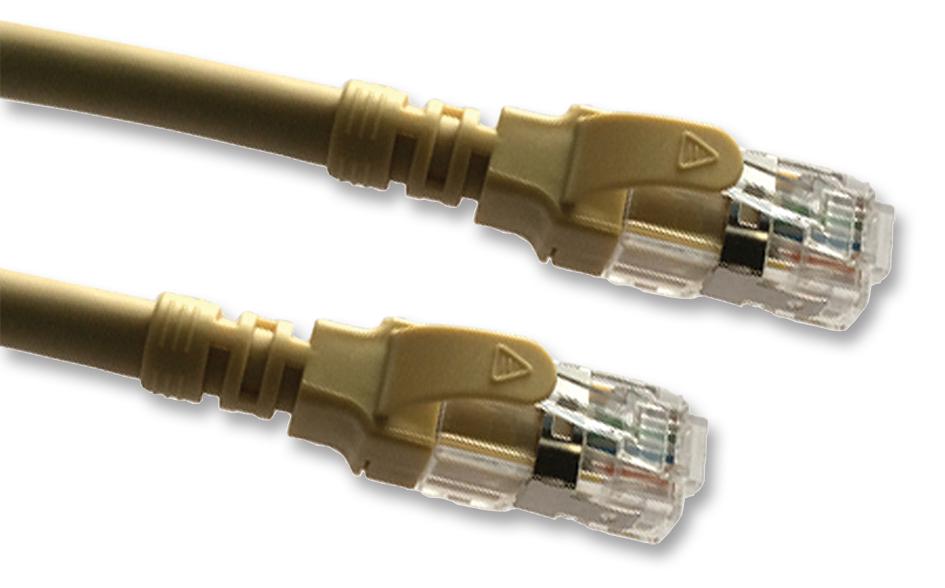 2996AS-3 PATCH LEAD, CAT6A, BEIGE, 3M VIDEK