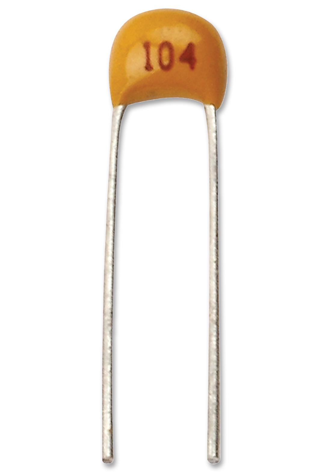 K101J15C0GH5TL2 CAP, 100PF, 100V, MLCCRADIAL VISHAY