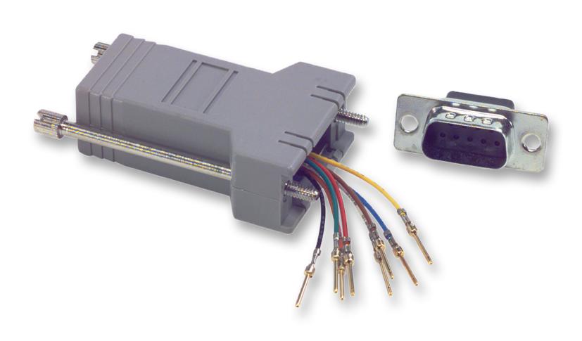 SPC19787. ADAPTOR, DB9 JACK - RJ12 JACK MULTICOMP