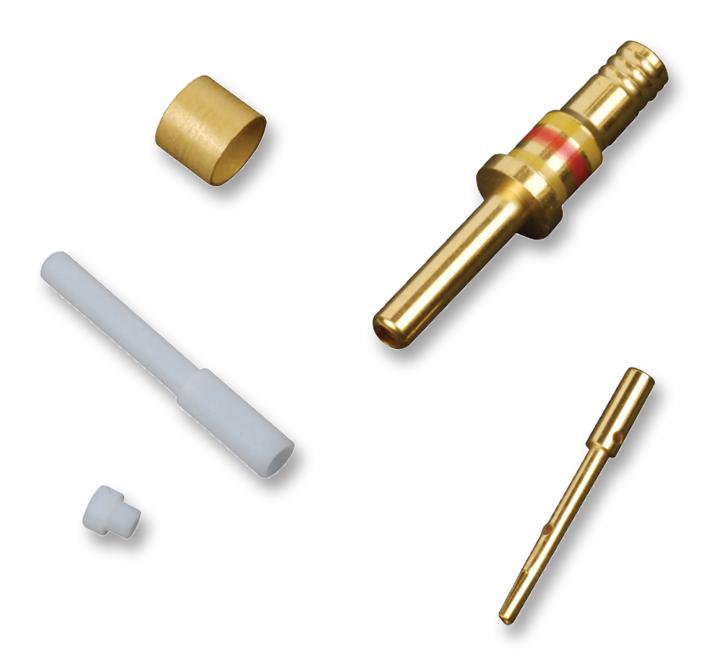 M39029/76-424 CIRCULAR CONTACT, COAX, PIN, CRIMP AMPHENOL INDUSTRIAL