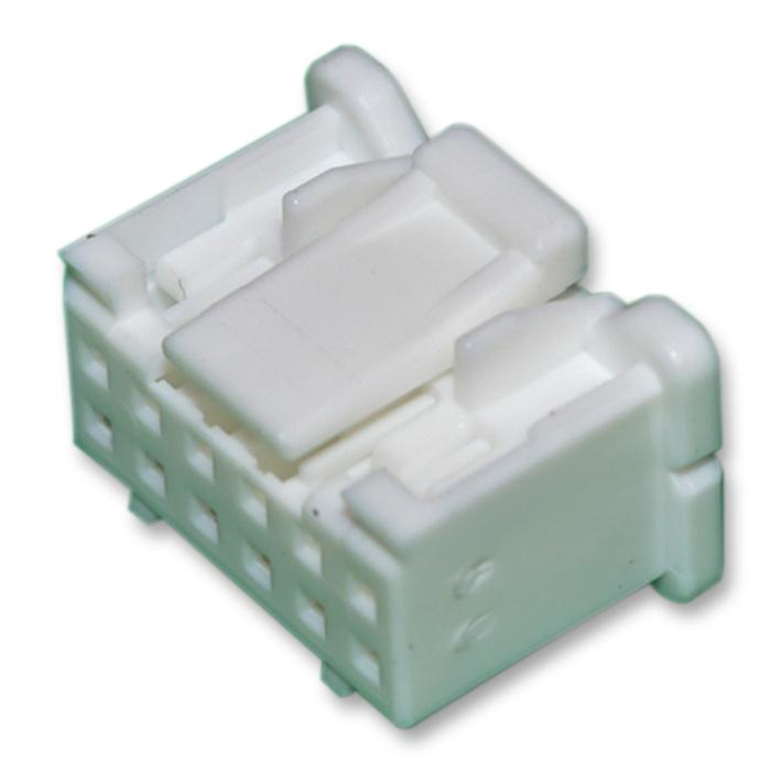 PUDP-12V-S CONNECTOR, HOUSING, RCPT, 12POS, 2ROW JST (JAPAN SOLDERLESS TERMINALS)