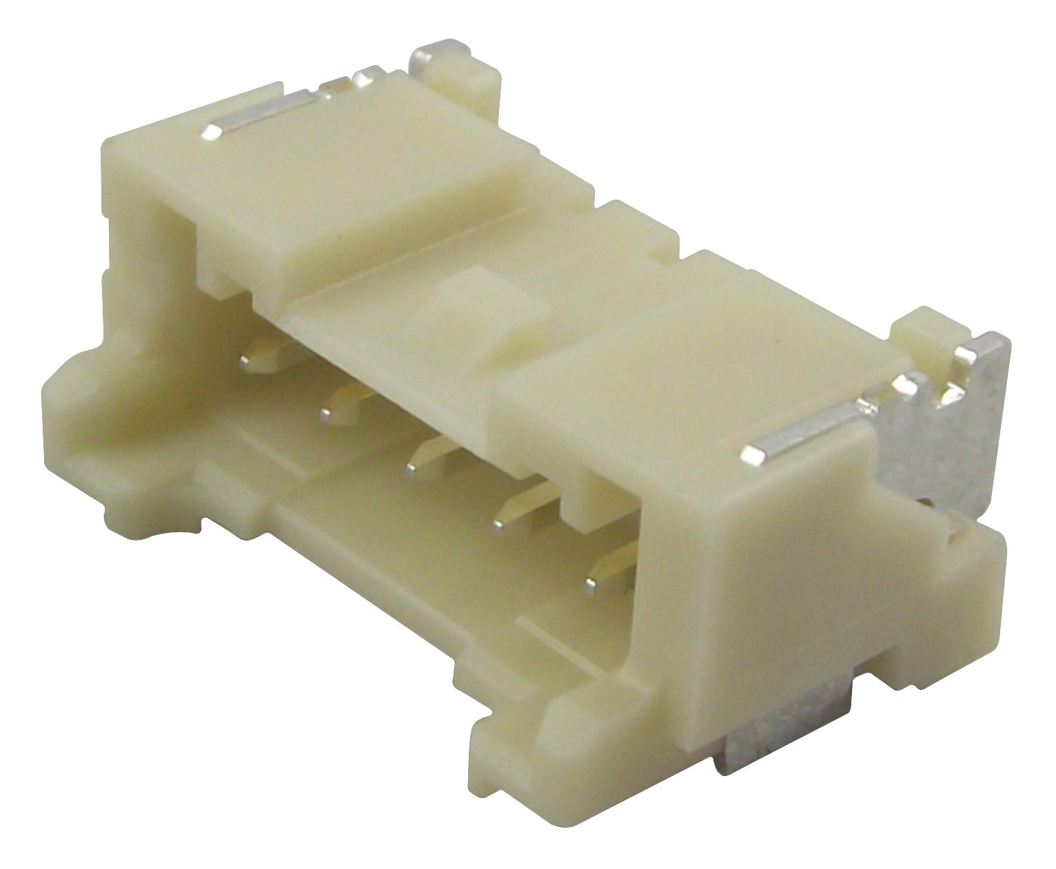 SM05B-PASS-TB(LF)(SN) CONNECTOR, HEADER, 5POS, 1ROW, 2MM JST (JAPAN SOLDERLESS TERMINALS)