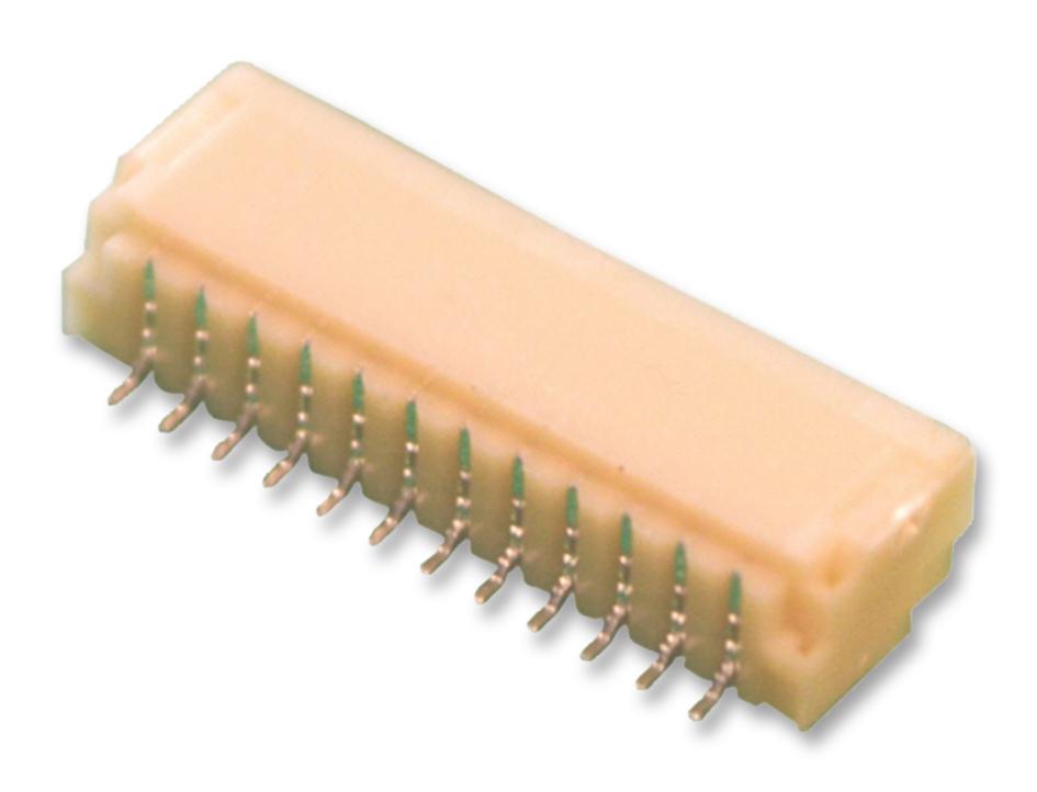 SM12B-SRSS-TB(LF)(SN) CONNECTOR, HEADER, 12POS, 1ROW, 1MM JST (JAPAN SOLDERLESS TERMINALS)