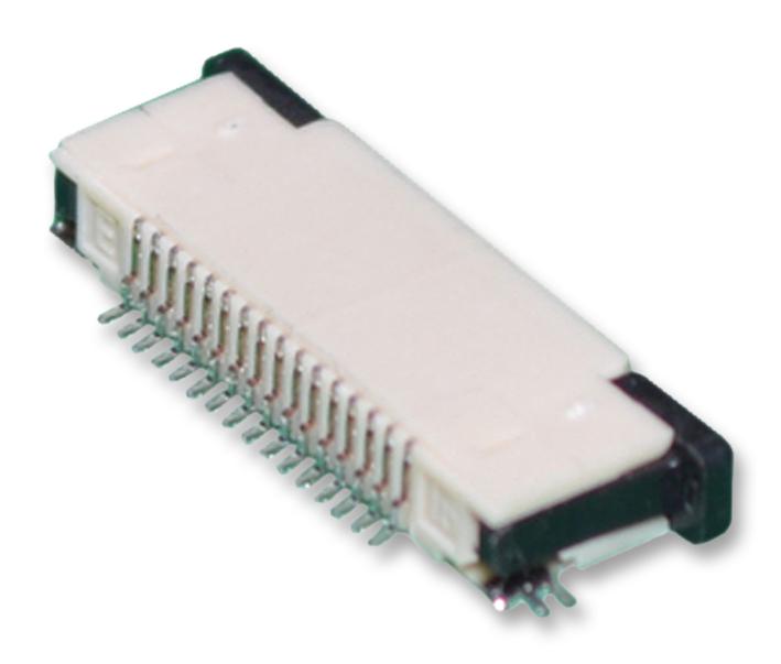 16FLZ-SM2-TB(LF)(SN) CONNECTOR, FFC/FPC, RCPT, 16POS, 1ROW JST (JAPAN SOLDERLESS TERMINALS)