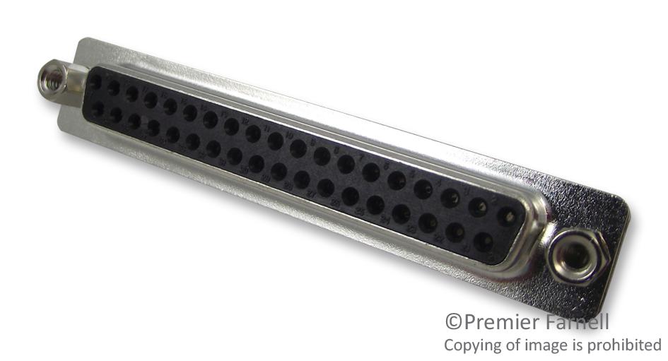 L17HTNCHSOL2RM81C CONNECTOR, D SUB, RCPT, 37POS AMPHENOL ICC