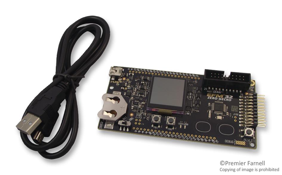 EFM32ZG-STK3200 STARTER BOARD, MCU SILICON LABS