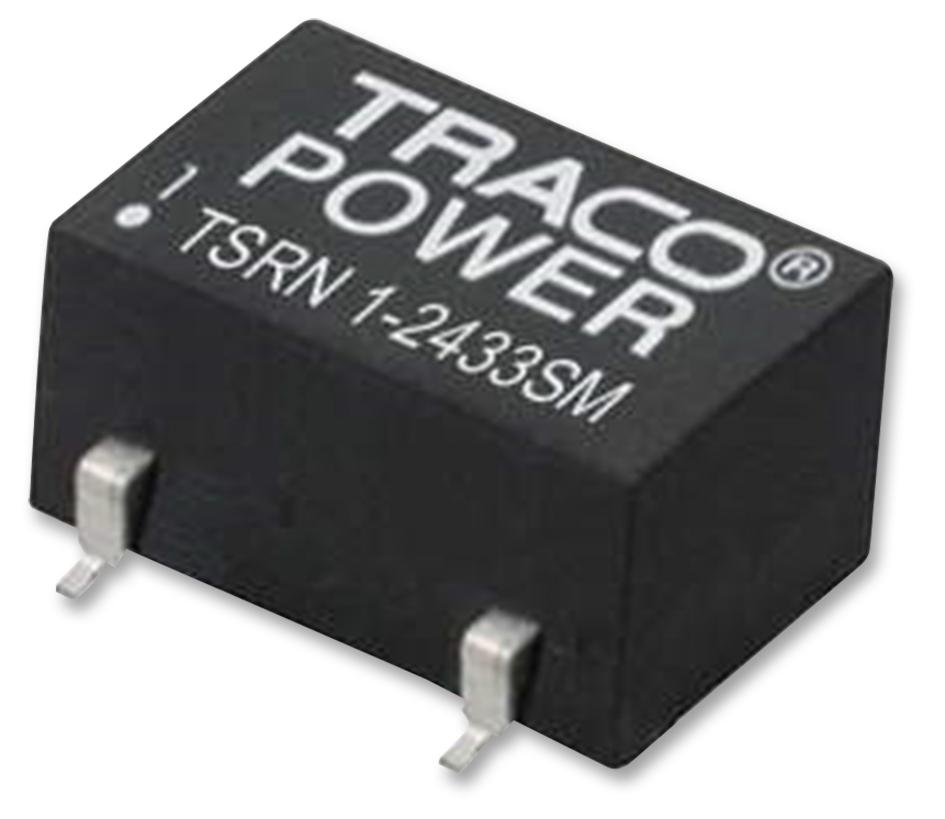 TSRN 1-2450SM DC-DC CONVERTER, 5V, 1A TRACO POWER