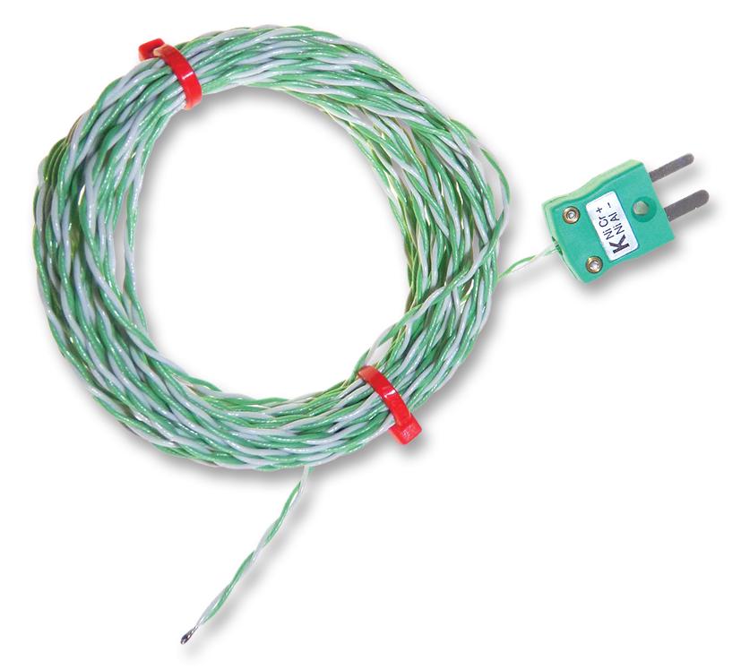 Z2-K-5.0-MP-1/0.315 PFA TTP+MP THERMOCOUPLE, TYPE K, 5M, 250DEG C LABFACILITY