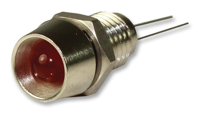 IND513113-LED-RD PANEL INDICATOR, 5MM, RED, 5V CAMDENBOSS