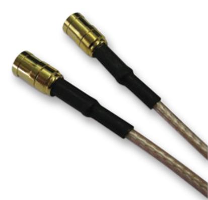 145101-01-M0.25 COAXIAL CABLE, RG316/U, SMB PLUG, 0.25M AMPHENOL CONNEX