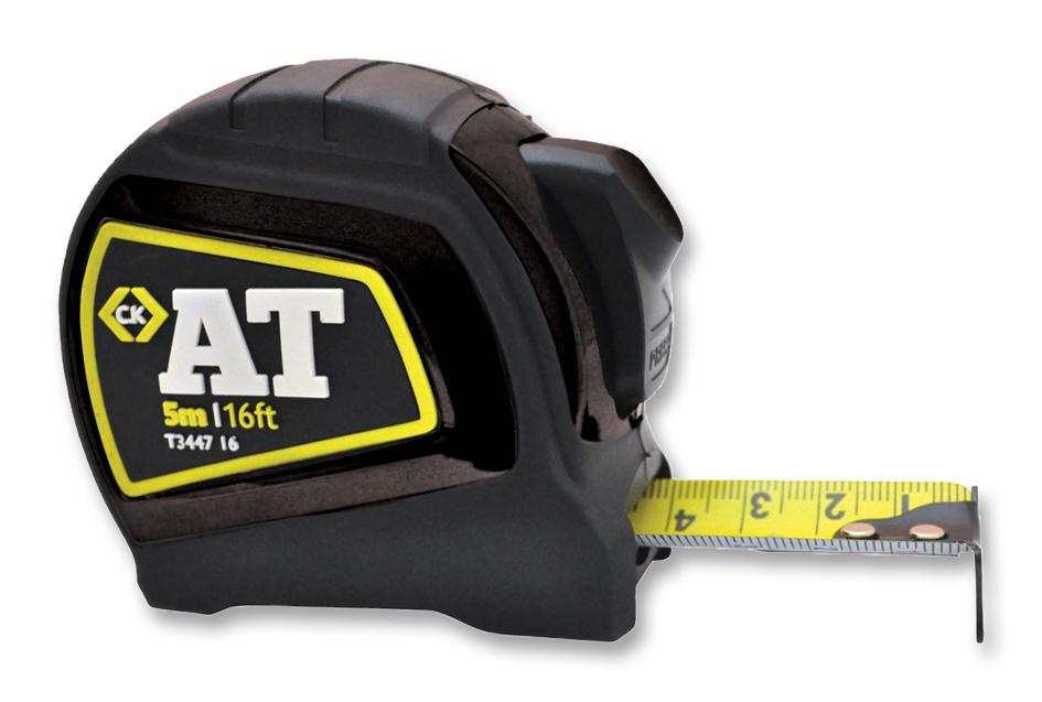 T3447 16 TAPE MEASURE, AUTO LOCK, 5M, 25MM CK TOOLS
