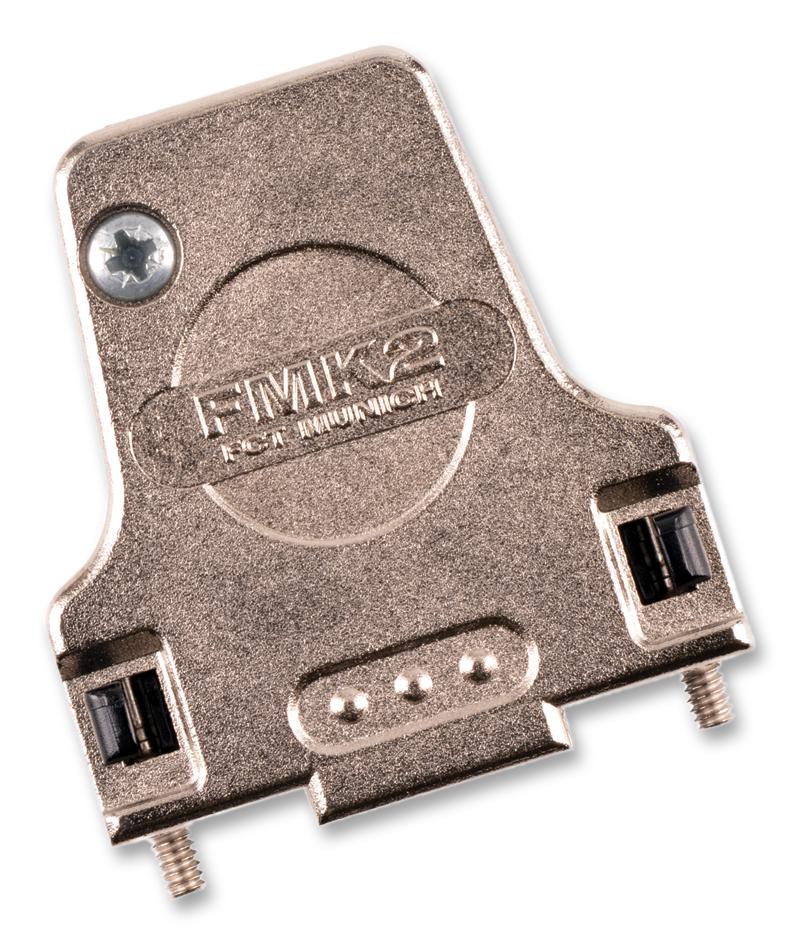 172704-0097 D-SUB BACKSHELL, DA, 45°, ZINC BODY MOLEX / FCT