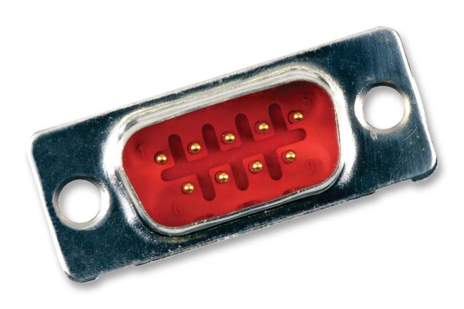 172704-0082 D SUB CONN, PLUG, 9POS, SOLDER MOLEX / FCT