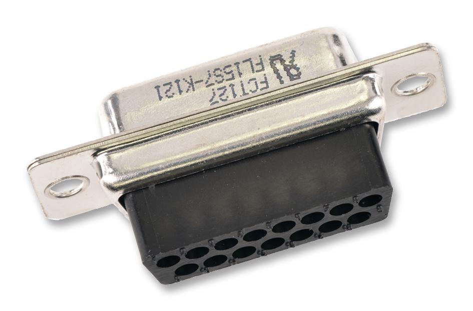 172704-0002 D SUB CONN, RCPT, 15POS, CRIMP MOLEX / FCT