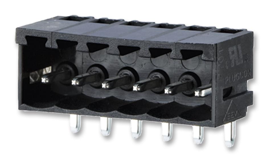 31182106 CONNECTOR, HEADER, 6POS, 1ROW, 3.5MM METZ CONNECT
