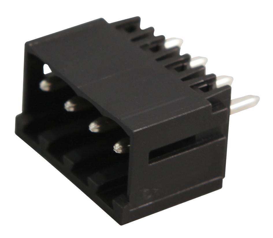 31183104 CONNECTOR, HEADER, 4POS, 1ROW, 3.5MM METZ CONNECT