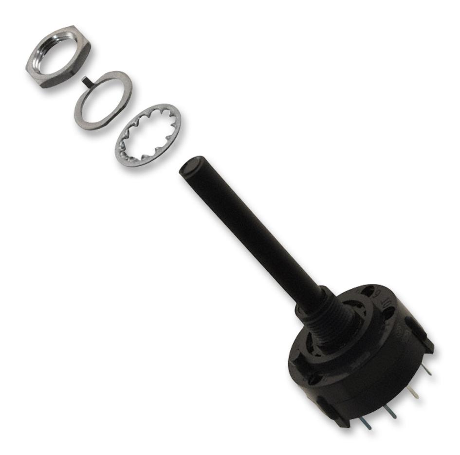 A20615RNCQ SW ROTARY 2P 6POS PC MNT 125V C&K COMPONENTS