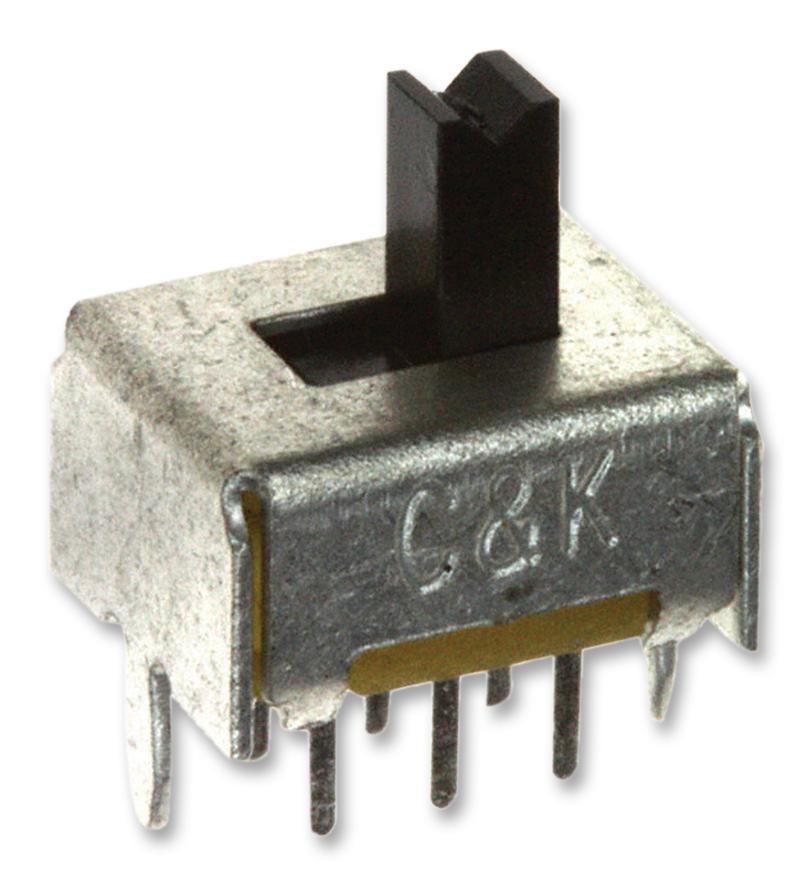 OS202011MS2QS1 SWITCH SLIDE SHORTING DPDT C&K COMPONENTS