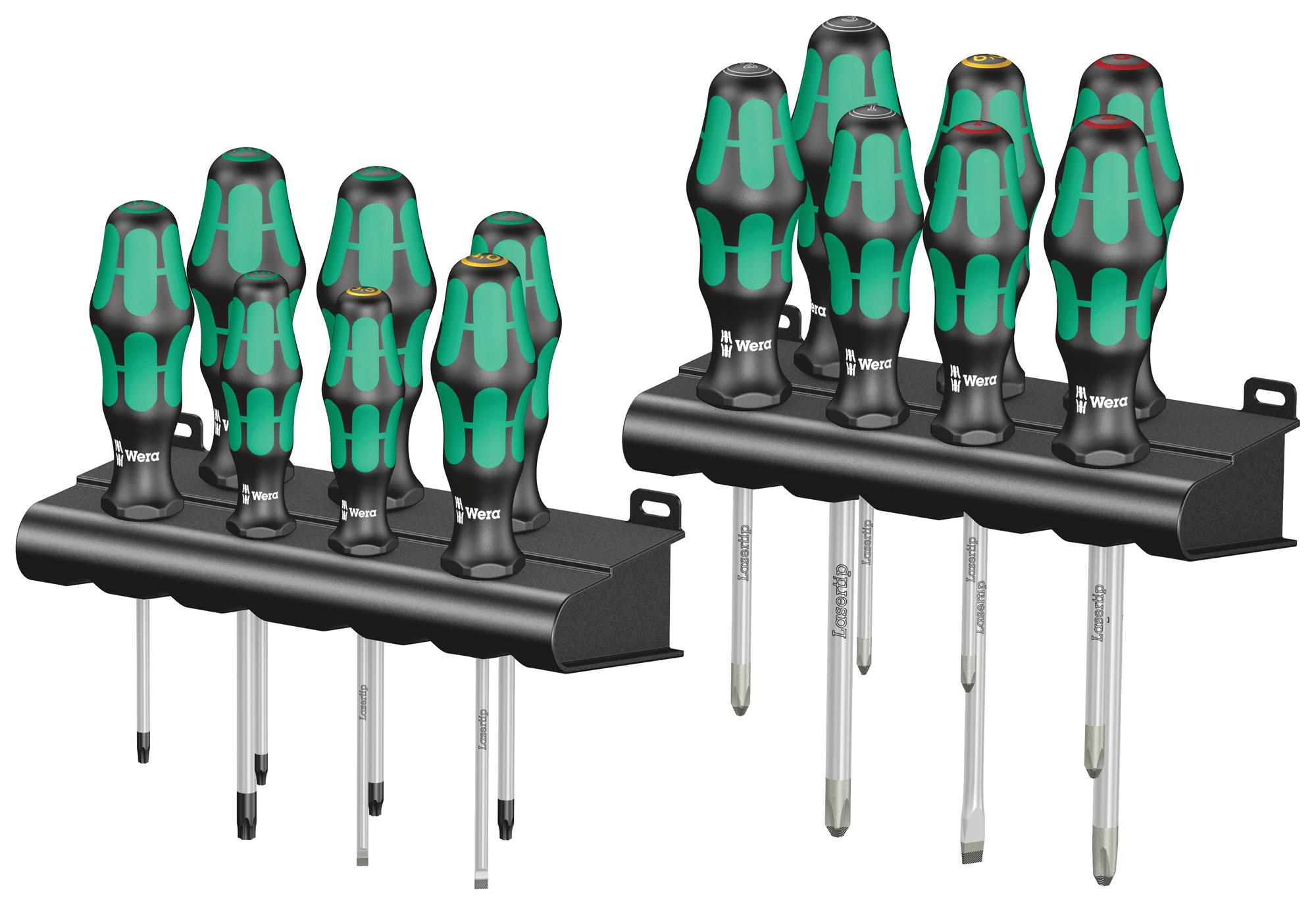 KRAFTFORM BIG PACK 300 SCREWDRIVER SET, 14 PCS, 300 SERIES WERA