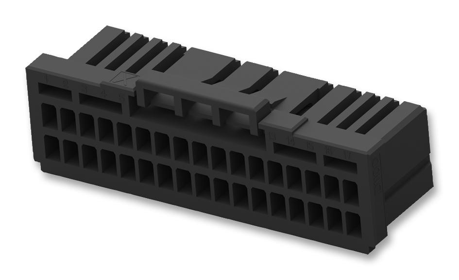 1-1827863-7 RCPT CONNECTOR HOUSING, GF POLYESTER TE CONNECTIVITY