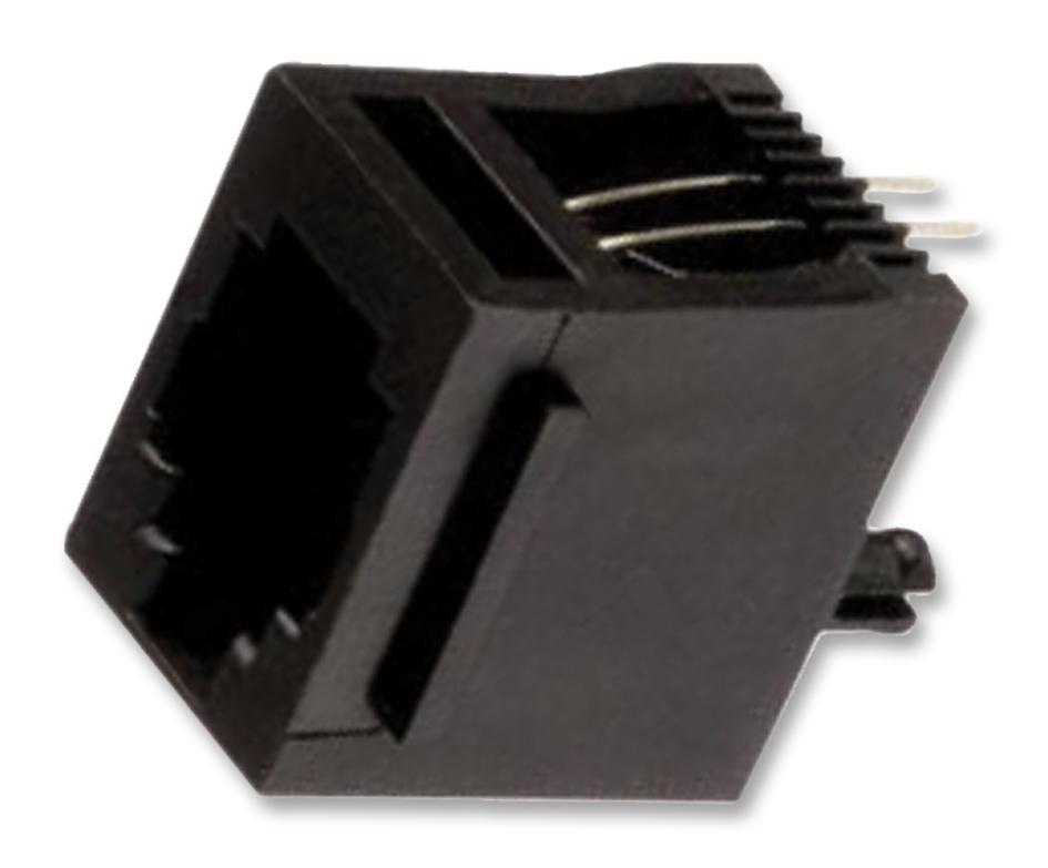 615006144121 CONN, MOD JACK, 1PORT, 6P6C WURTH ELEKTRONIK