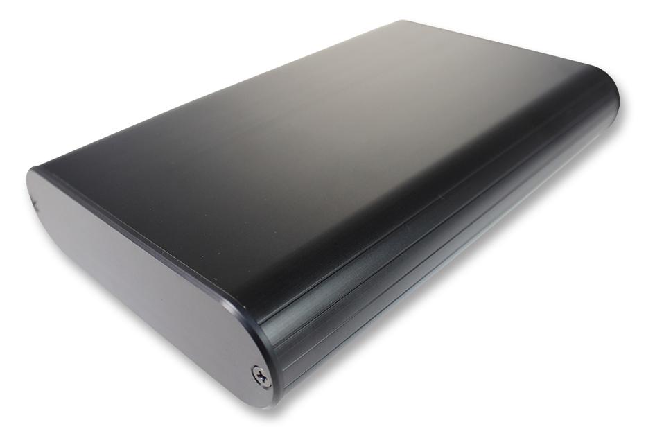 MXA2-6-10BBP PCB BOX ENCLOSURE, ALUMINIUM, BLACK TAKACHI