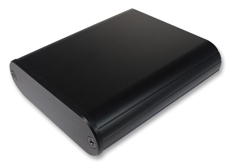 MXA2-8-9BBP PCB BOX ENCLOSURE, ALUMINIUM, BLACK TAKACHI