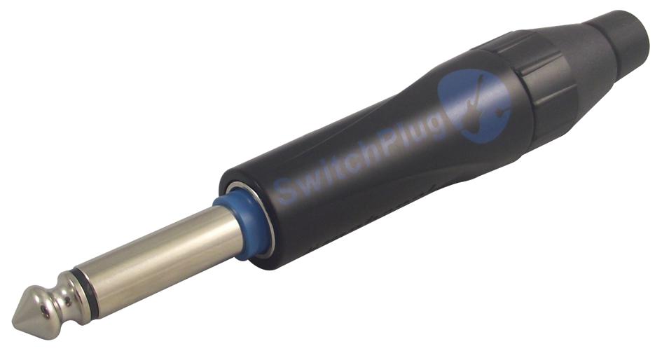 TM1PB CONNECTOR, MONO PHONE, PLUG, 6.35MM AMPHENOL SINE/TUCHEL