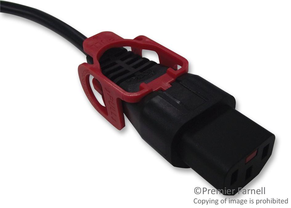 IL13P-UK1-H05-3100-200 POWER CORD, IEC C13, 200CM, 10A SCHAFFNER