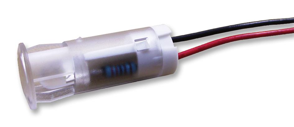 QS103XXW24 INDICATOR, LED PANEL MNT, 10MM, WHITE APEM