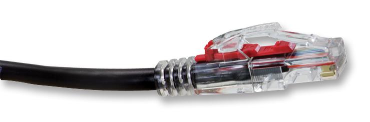 SPDL3BK LEAD, CAT6, DATALOK, BLACK, 3M TUK