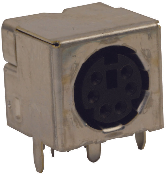 5749265-1 CONNECTOR, MINI DIN, JACK, 6POS AMP - TE CONNECTIVITY