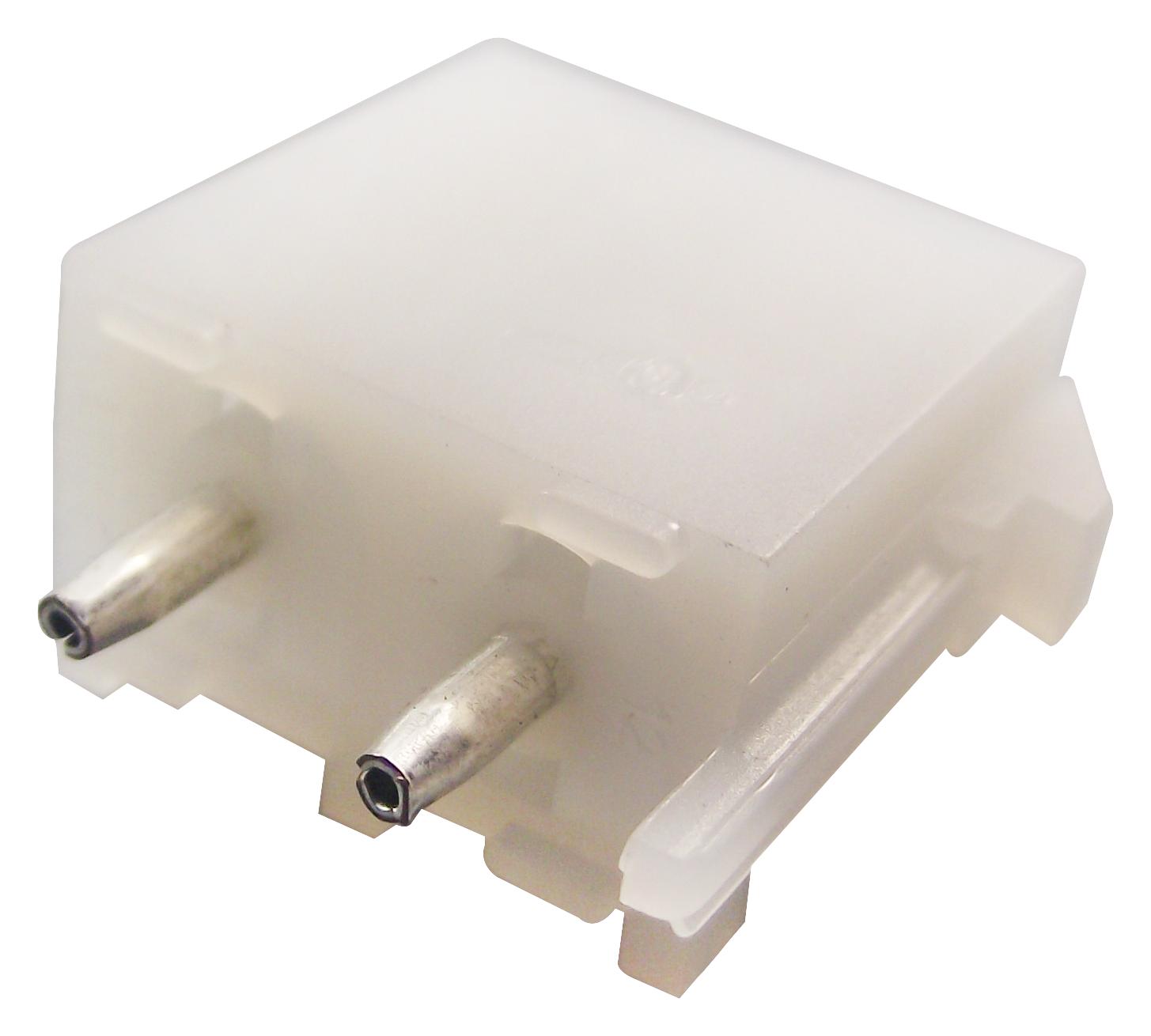 641963-1 CONNECTOR, PLUG, 2POS, 6.35MM AMP - TE CONNECTIVITY