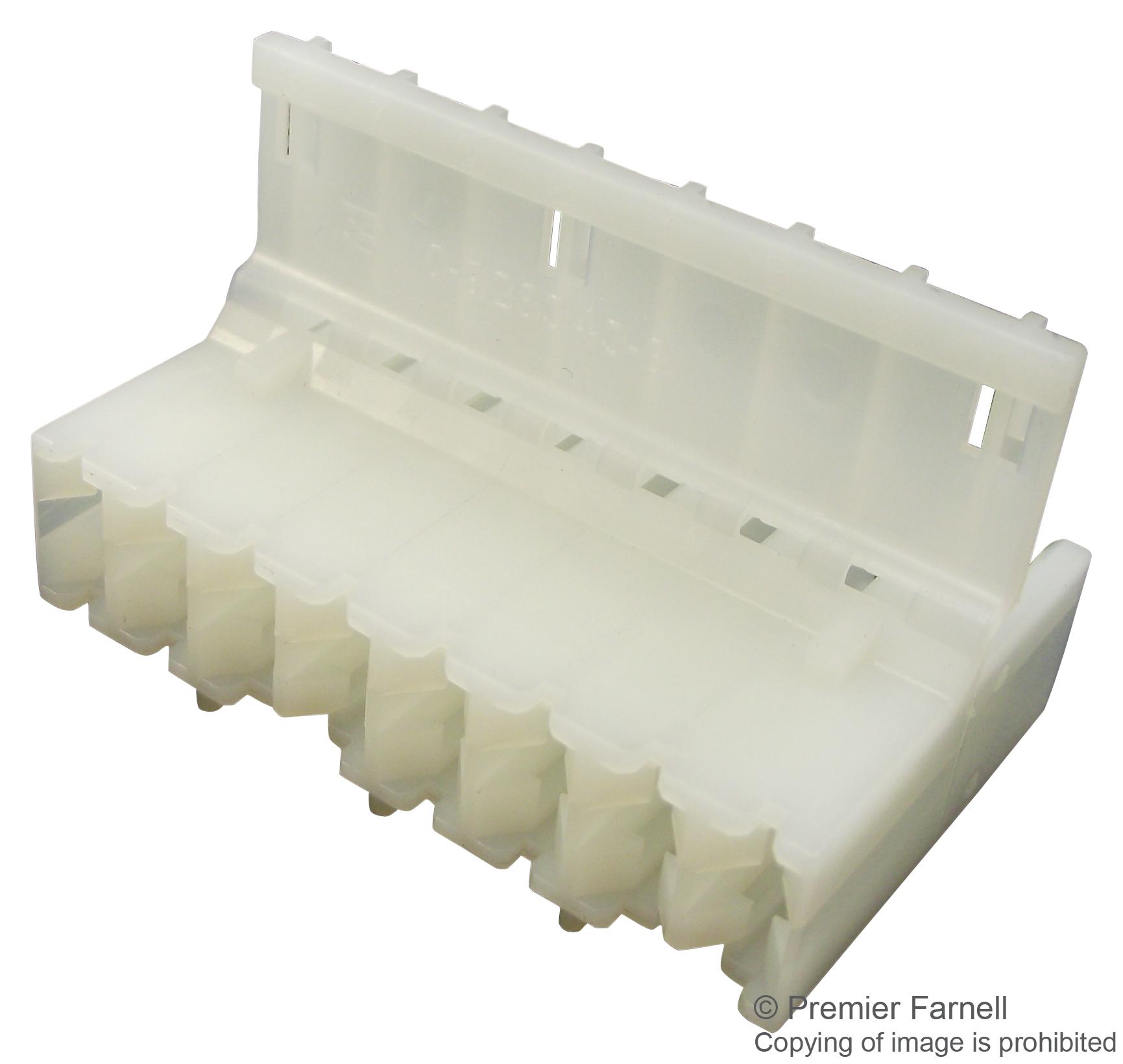 928343-8 HOUSING, RCPT, STD TIMER CONTACT AMP - TE CONNECTIVITY