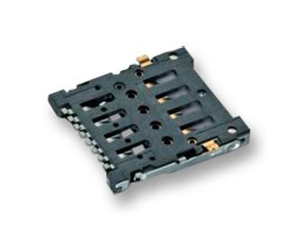 693022010811 CONN, MICRO SIM, HINGE, 8POS WURTH ELEKTRONIK