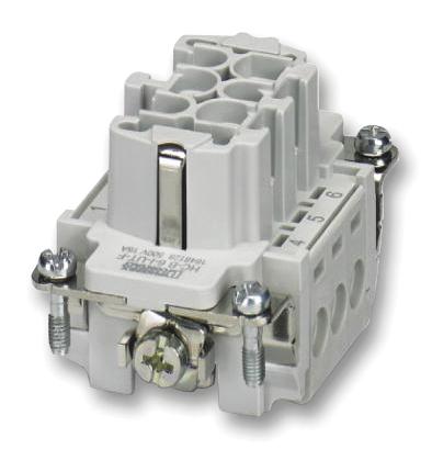 HC-B 6-I-UT-F RECTANGULAR FEMALE INSERT, 6POS, SCREW PHOENIX CONTACT