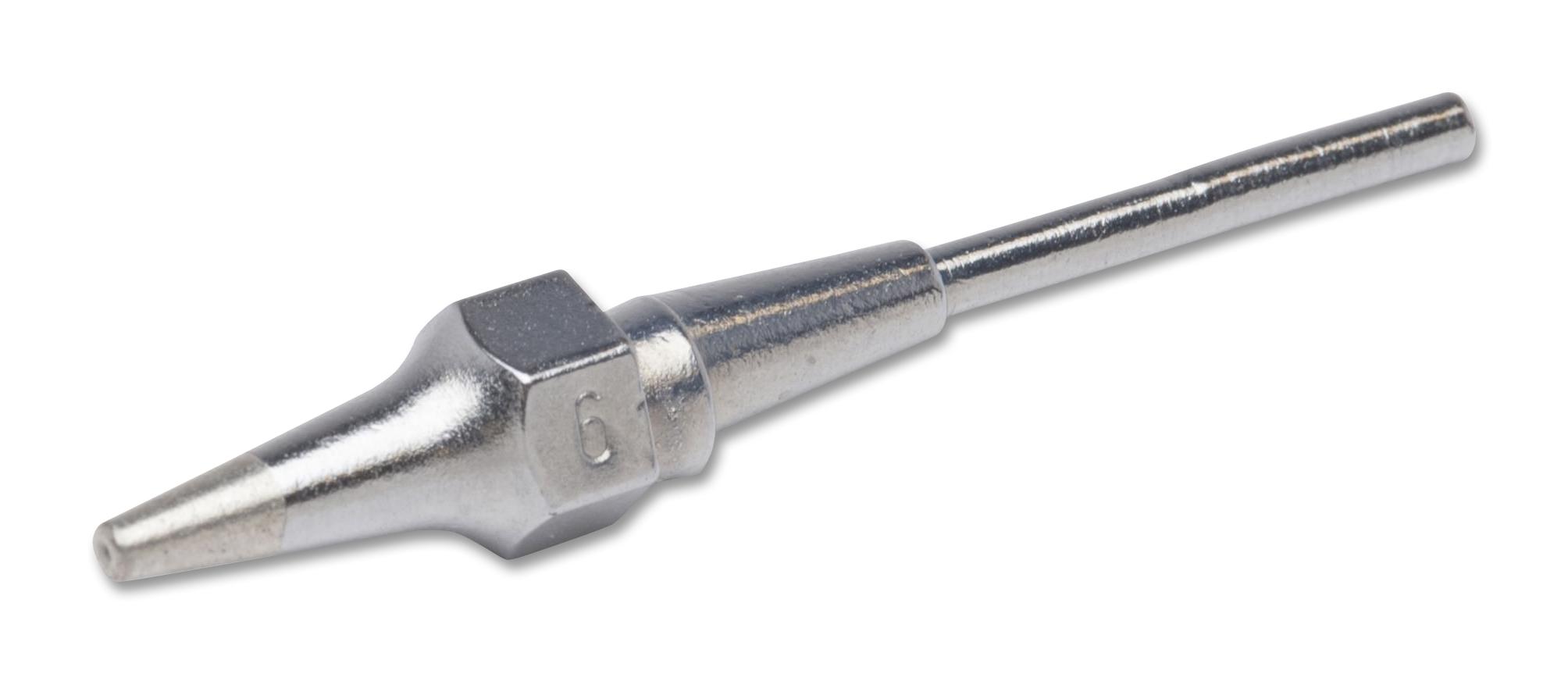 XDSL6. DESOLDERING NOZZLE, 0.7X1.9X16.5MM WELLER