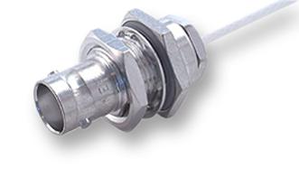 24_BNC-50-2-1/133_NE RF COAXIAL, BNC, JACK, 50 OHM, PANEL HUBER+SUHNER