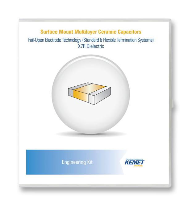 CER ENG KIT 23 MLCC SMD CAPACITOR KIT, X7R KEMET