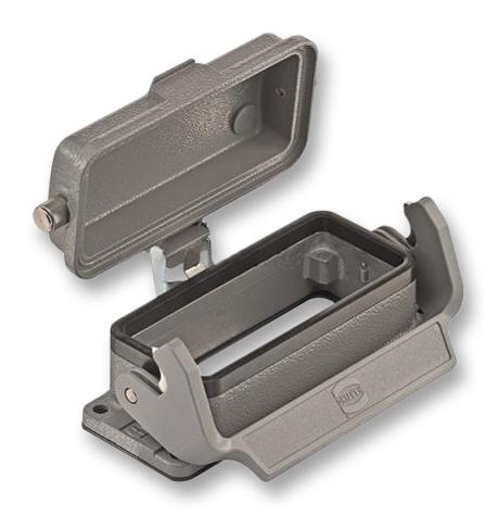 09 30 016 0318 BULKHEAD HOUSING, HAN 16B HOOD/INSERT HARTING