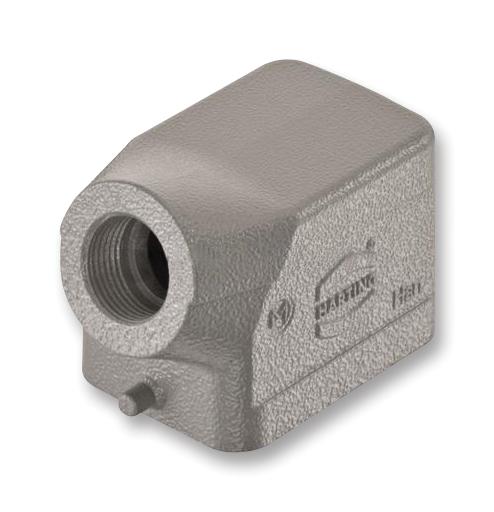 19 30 006 1541 HOOD, 6B, SIDE ENTRY, ALUMINIUM HARTING