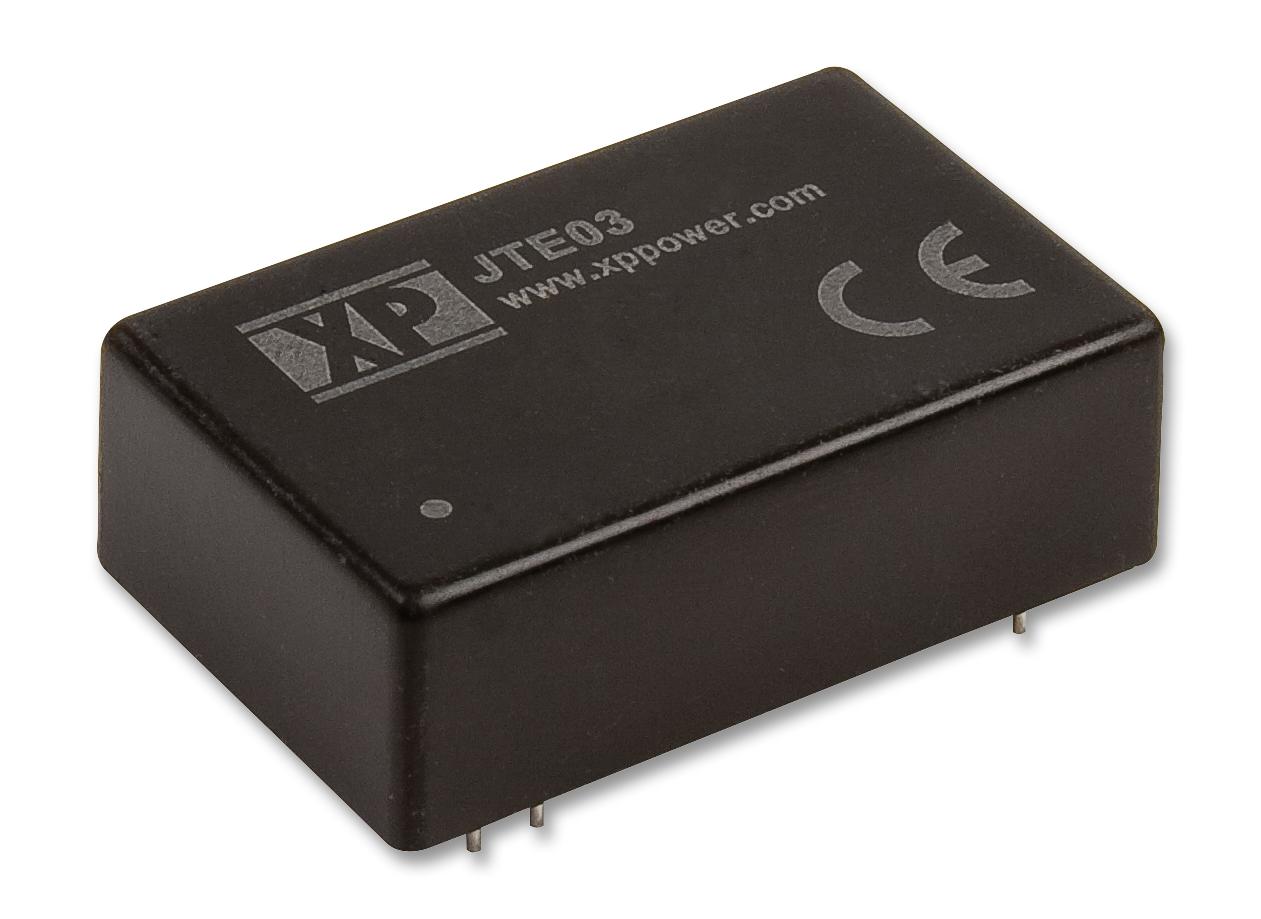 JTE0348D03 DC-DC CONVERTER, 2 O/P, 3W, DIP XP POWER