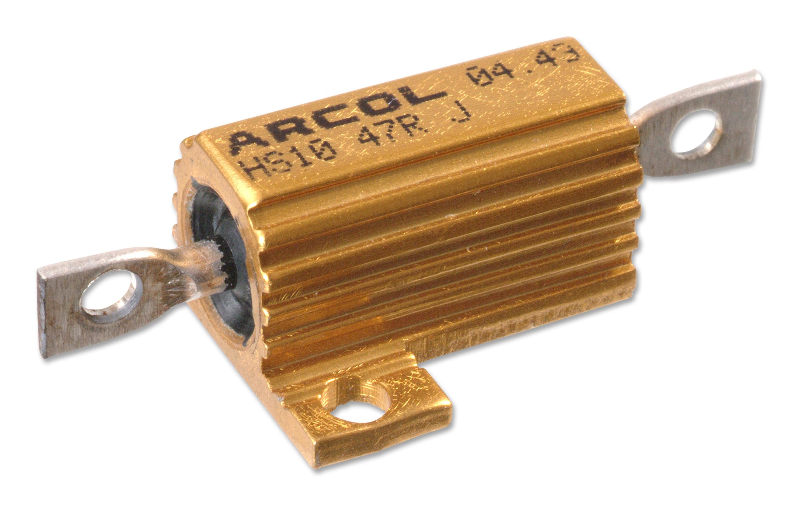 HS25 5R J RESISTOR, WIREWOUND, 5OHM, 5%, AXIAL ARCOL