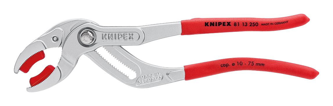 81 13 250 CONNECTOR PLIER, ADJUSTABLE, 75MM KNIPEX
