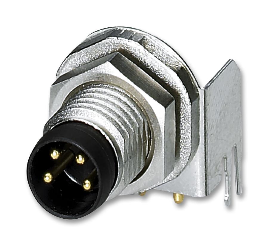 SACC-DSI-M8MS-4CON-L90 SH SENSOR CONNECTOR, M8, PLUG, 4P, PANEL PHOENIX CONTACT